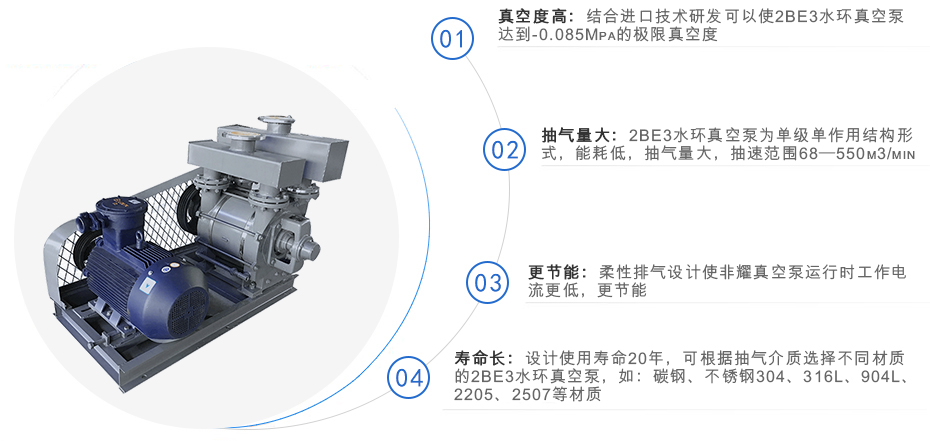 2BE3系列水環(huán)式真空泵