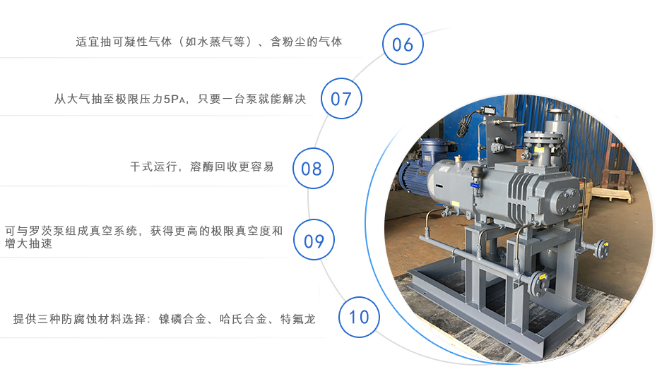 LGB無(wú)油螺桿式真空泵